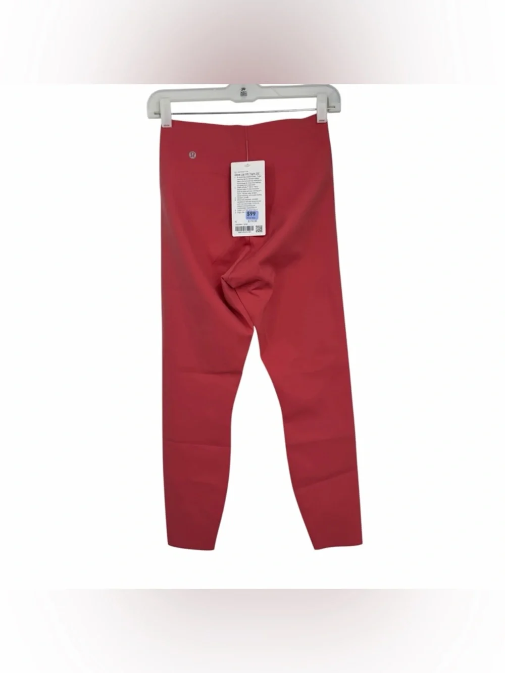 NWT Lululemon Glow Up HR Tight 25 High Rise Leggings Red Size 8